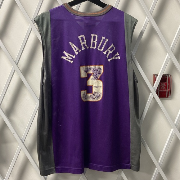 Champion Phoenix Sun Marbury Jersey - M - Picture 3 of 8